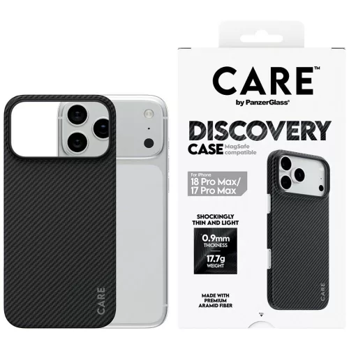 Care by PanzerGlass Discovery MagSafe iPhone 18 Pro Max / 17 Pro Max (CR37062) tok, fekete
