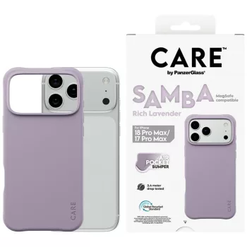   Care by PanzerGlass Samba MagSafe iPhone 18 Pro Max / 17 Pro Max (CR63712) tok, világoslila