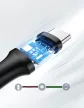 Ugreen USB/USB-C adat- és töltőkábel, 3A, 3m, fekete
