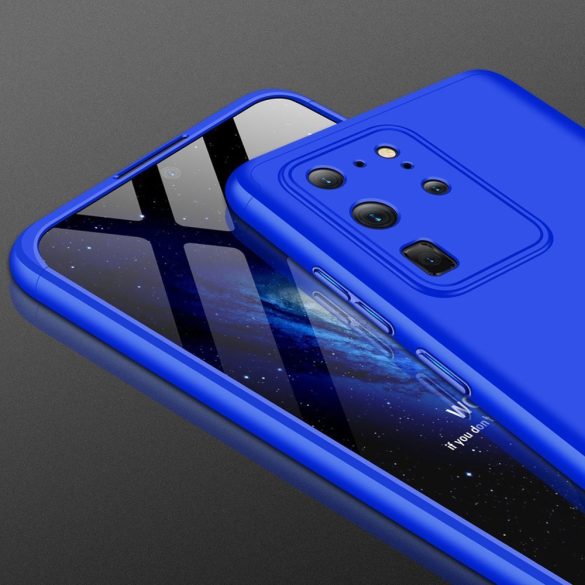 Full Body Case 360 Samsung Galaxy S20 Ultra hátlap, tok, kék