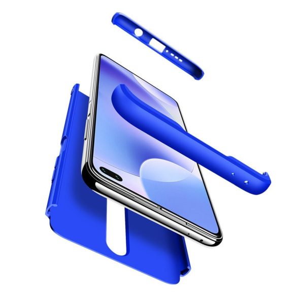 Full Body Case 360 Xiaomi Redmi K30 hátlap, tok, kék