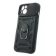 Defender Slide case iPhone 13 6,1" tok, fekete