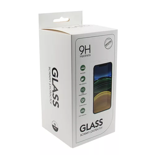 Tempered glass 2,5D kijelzővédő üvegfólia (nem teljes kijelzős) iPhone 12/12 Pro 6,1"