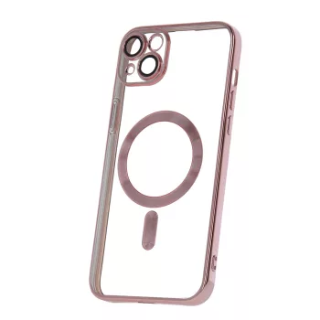   Color Chrome Mag Case MagSafe hátlap, tok iPhone 14 Plus 6,7", rozéarany