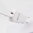 Forever TC-01-20AC PD QC hálózati töltő 1x USB-C 1x USB 20W, fehér