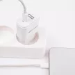 Forever TC-01-20AC PD QC hálózati töltő 1x USB-C 1x USB 20W, fehér