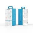 Forever TC-06-65AC GaN PD QC hálózati töltő 1x USB-C 1x USB 65W, fehér