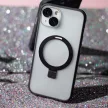 Mag Ring Case MagSafe hátlap, tok iPhone 13 6,1", fekete