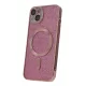 Glitter Chrome Mag case iPhone 13 6,1" tok, rózsaszín