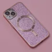 Glitter Chrome Mag case iPhone 13 6,1" tok, rózsaszín