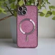Glitter Chrome Mag case iPhone 13 6,1" tok, rózsaszín