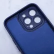Silicone Mag MagSafe hátlap, tok iPhone 15 Plus 6,7", sötétkék