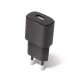 Forever TC-01 hálózati töltő 1x USB 1A, fekete