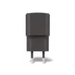 Forever TC-01 hálózati töltő 1x USB 1A, fekete