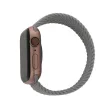 Elastic óraszíj XS Apple Watch 38/40/41 mm hosszúság 128 mm szürke