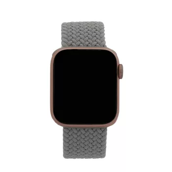   Elastic óraszíj S Apple Watch 38/40/41 mm hosszúság 135 mm szürke