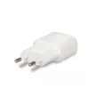 Forever TC-01 hálózati töltő 1x USB 2A, fehér + microUSB kábel