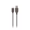 Maxlife MXTC-01 hálózati töltő 1x USB 1A, fekete + microUSB kábel
