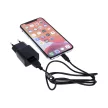 Maxlife MXTC-01 hálózati töltő 1x USB 1A, fekete + microUSB kábel