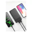 Maxlife power bank MXPB-01 20000 mAh, fekete
