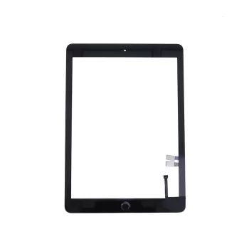   Touch Panel iPad 6 9,7" 2018 teljes előlap szett, fekete
