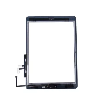   Touch Panel iPad 5 9,7" 2017-es iPad 5 9,7" 2017 teljes előlap szett, fekete