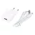 Maxlife MXTC-01 hálózati töltő 1x USB 2.1A, fehér + microUSB kábel