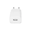 Maxlife MXTC-01 hálózati töltő 1x USB 2.1A, fehér + microUSB kábel
