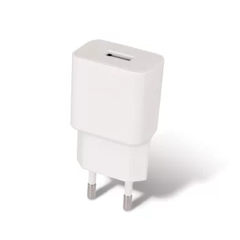 Setty hálózati töltő 1x USB 2,4A, fehér