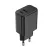 Setty hálózati töltő 1x USB + USB-C 3A 20W, fekete