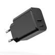 Setty hálózati töltő 1x USB + USB-C 3A 20W, fekete