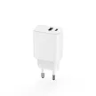Setty hálózati töltő 1x USB + USB-C 3A 20W, fehér