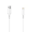 Setty hálózati töltő 1x USB 2,4A, fehér + Lightning kábel 1,0 m NEW