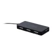 Maxlife Home Office USB 2.0 hub USB 4x USB 0,15 m + kábel 1,5m, USB-HUB, fekete