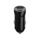 Maxlife MXCC-04 PD QC autós töltő 1x USB-C 1x USB 20W, fekete