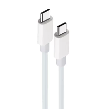 Maxlife MXUC-05 USB-C-USB-C, 1m, 60W, kábel, fehér