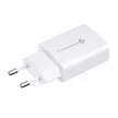 FORCELL F-ENERGY TFK-TC-1099 hálózati töltő USB A QC3.0 2,4A 18W, fehér