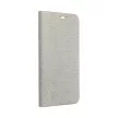 LUNA Book tok, arany iPhone 7 / 8 / SE 2020 / SE 2022 tok, ezüst