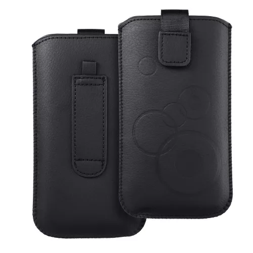 Deko univerzális tok iPhone 15 Pro Max/14 Pro Max/13 Pro Max/12 Pro Max/15 Plus/14 Plus, fekete