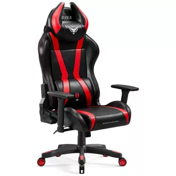   Diablo Chairs X-Horn 2.0 Normal Size, gamer szék, fekete-piros