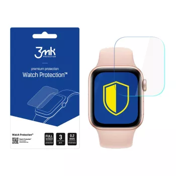   3MK fólia ARC FS Apple Watch 4 44mm fólia Fullscreen teljes képernyős fólia, átlátszó