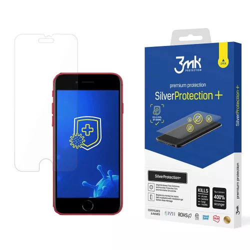 3MK Silver Protect+ iPhone 7/8/SE 2020 / SE 2022 védőfólia