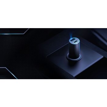   3MK Hyper autós töltő 100W Power Delivery 1xUSB-A + 1xUSB-C