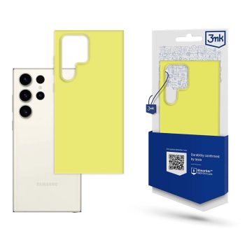 3MK Matt tok Samsung Galaxy S23 Ultra, sárga