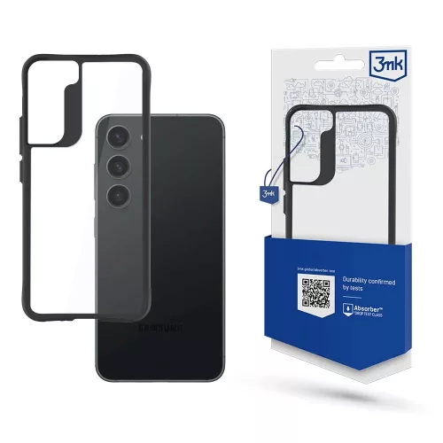 3MK SatinArmor+ tok Samsung Galaxy S23 5G Military Grade ütésálló tok, átlátszó