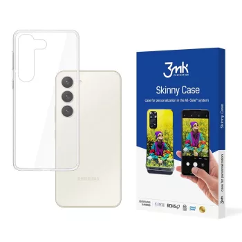   3MK All-Safe Skinny Case Samsung Galaxy S23 Plus hátlap, tok, átlátszó