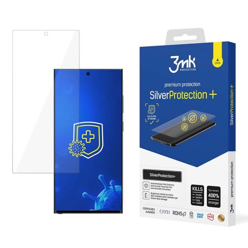 3MK Silver Protect+ Samsung Galaxy S23 Ultra nedves szerelésű film