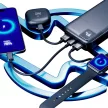 3MK PowerHouse 20000 mAh Powerbank Multi Charge QC + PD Pass-Through, fekete