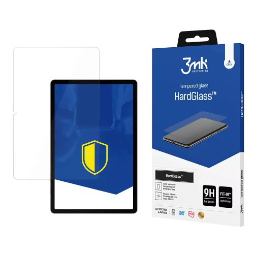 9H 3mk HardGlass™edzett üvegfólia Samsung Galaxy Tab S9 FE