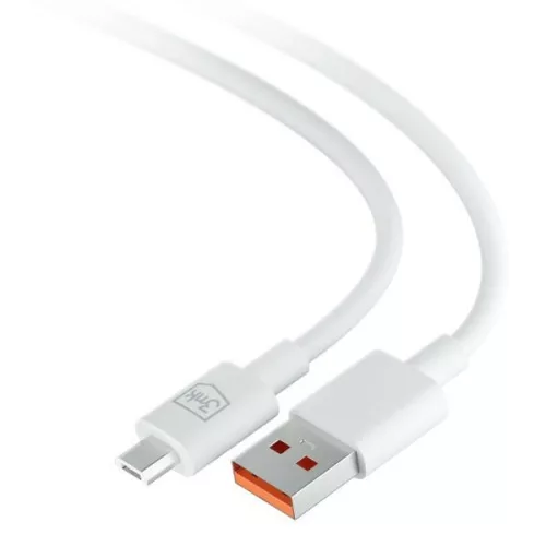 3MK Hyper Cable USB-A - Micro USB, 1,2m, 5 V 2.4A, kábel, fehér
